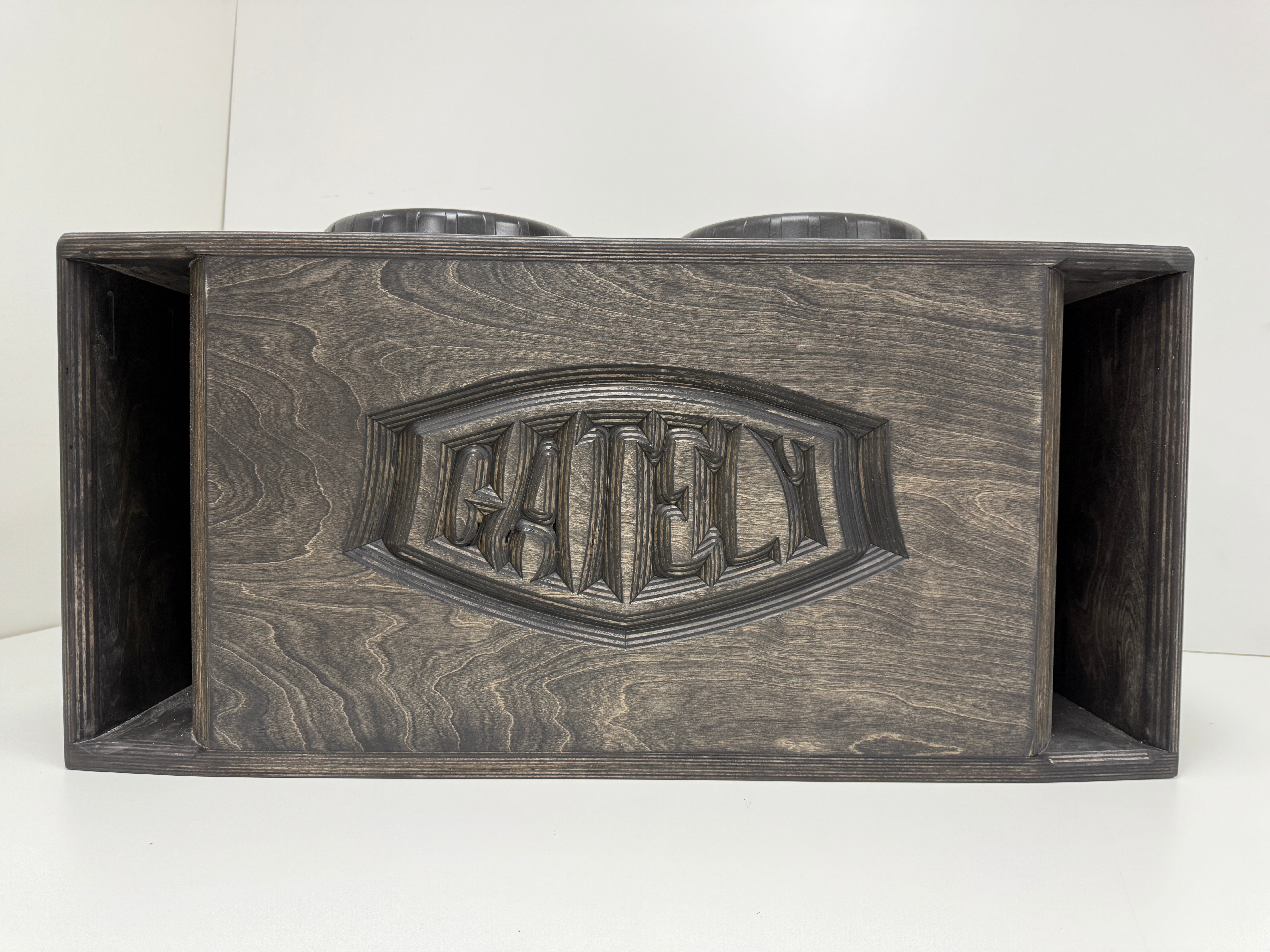 5.5cf - 2 x 12” Subs Up Port Back