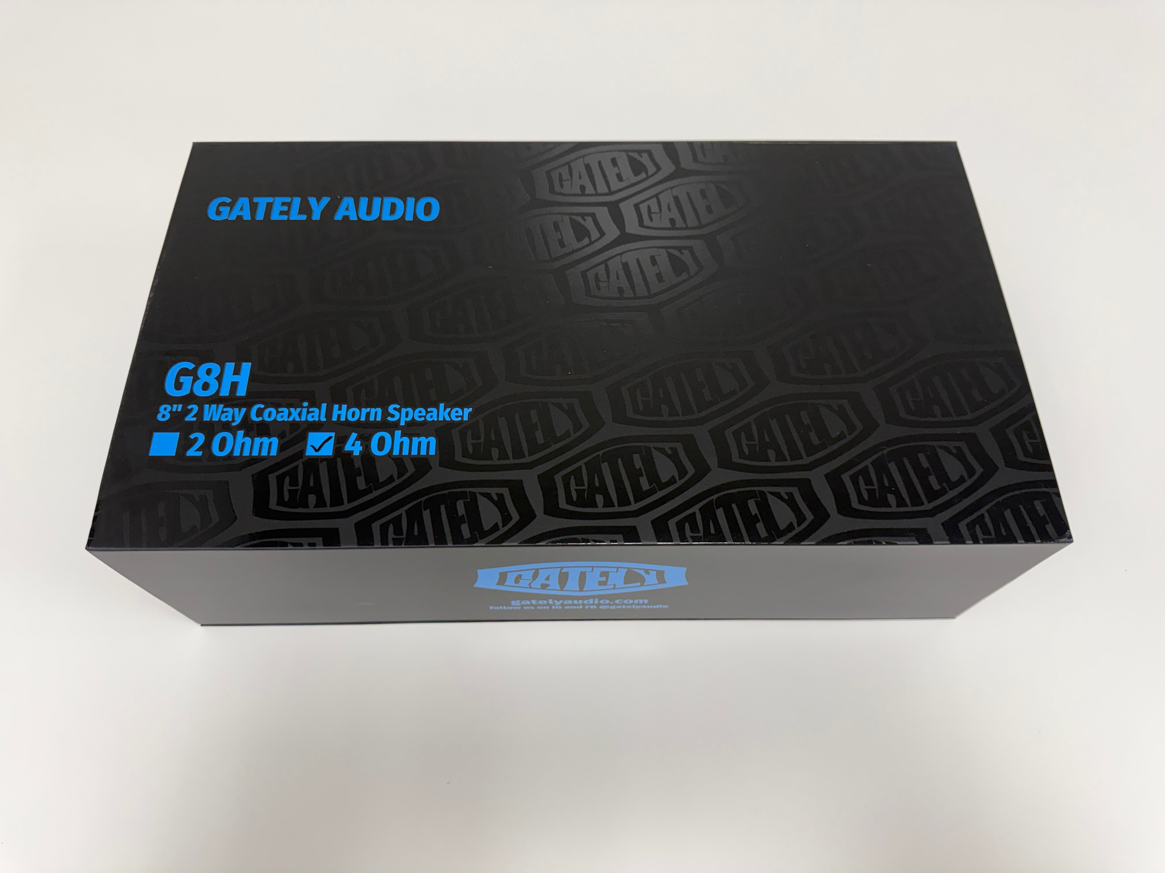 G8H- 2 way Coaxial Horn 8" Speaker (pair)