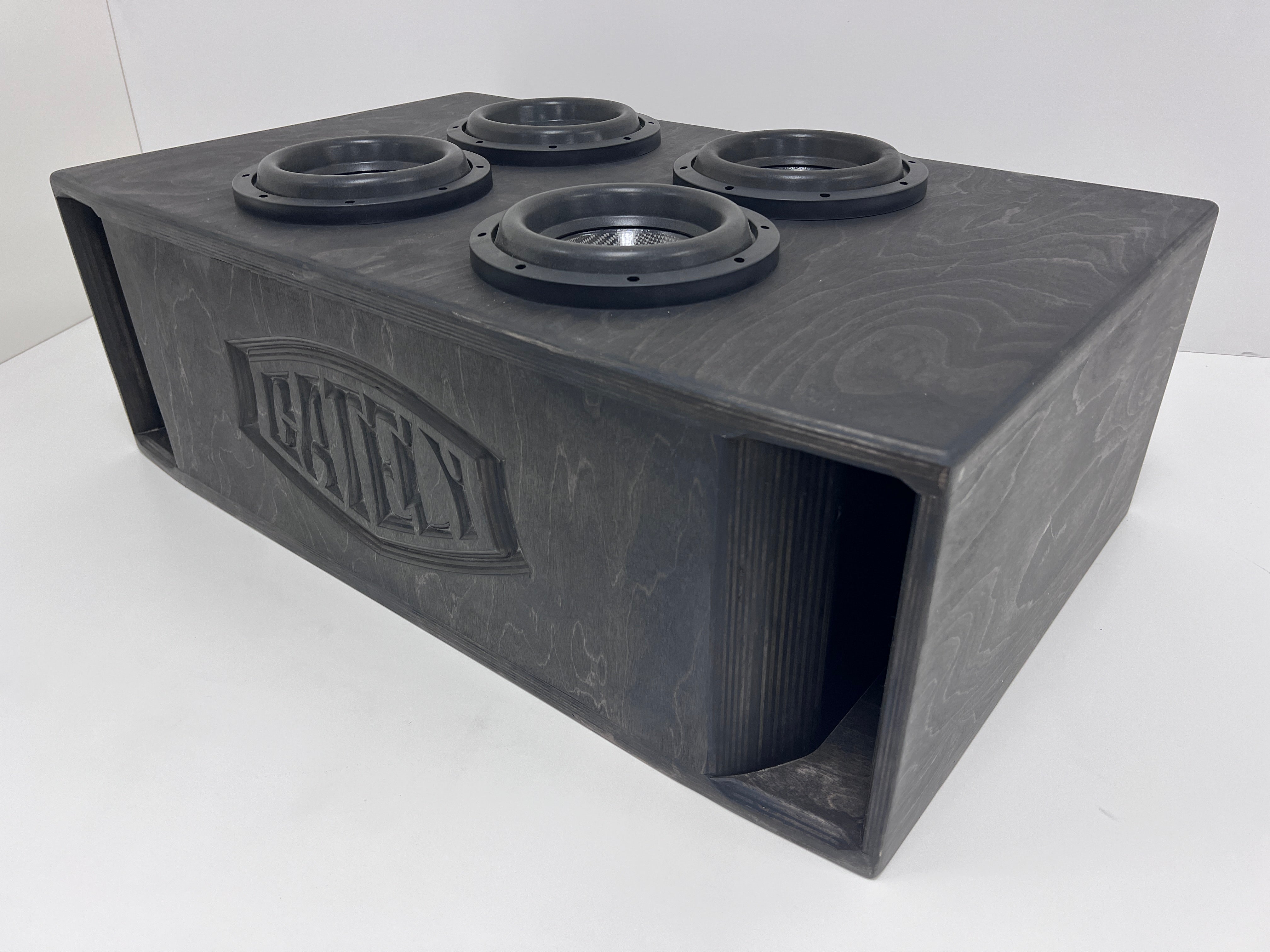 Gately Audio - 4 x 8” subs up port back 3.25cf shorty