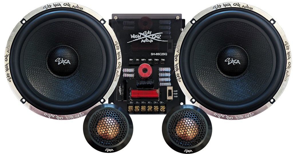 Sky High Car Audio SH-65C2SQ 2-Way Neodymium Component Set