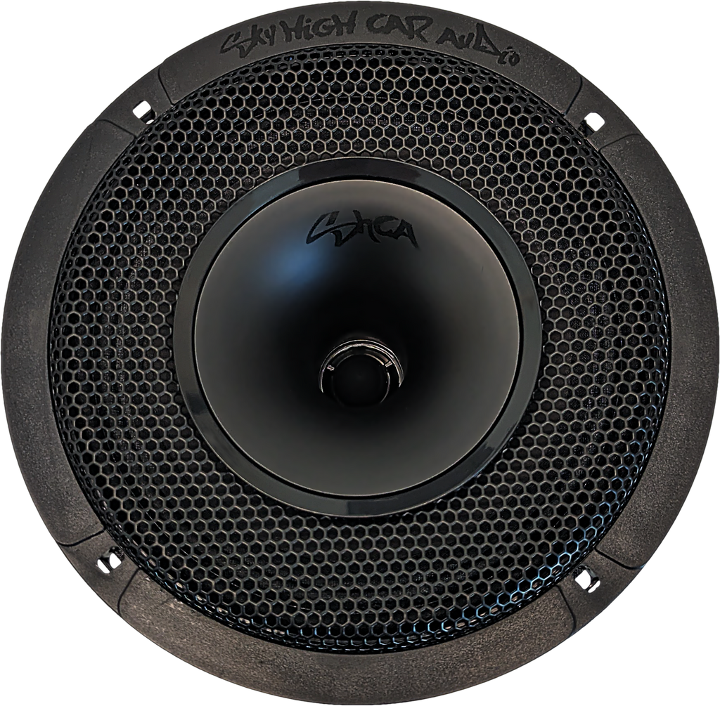 Sky High Car Audio SH-CX64SLIM 6.5" Slim Coaxial Speaker With Compression Driver Horn
