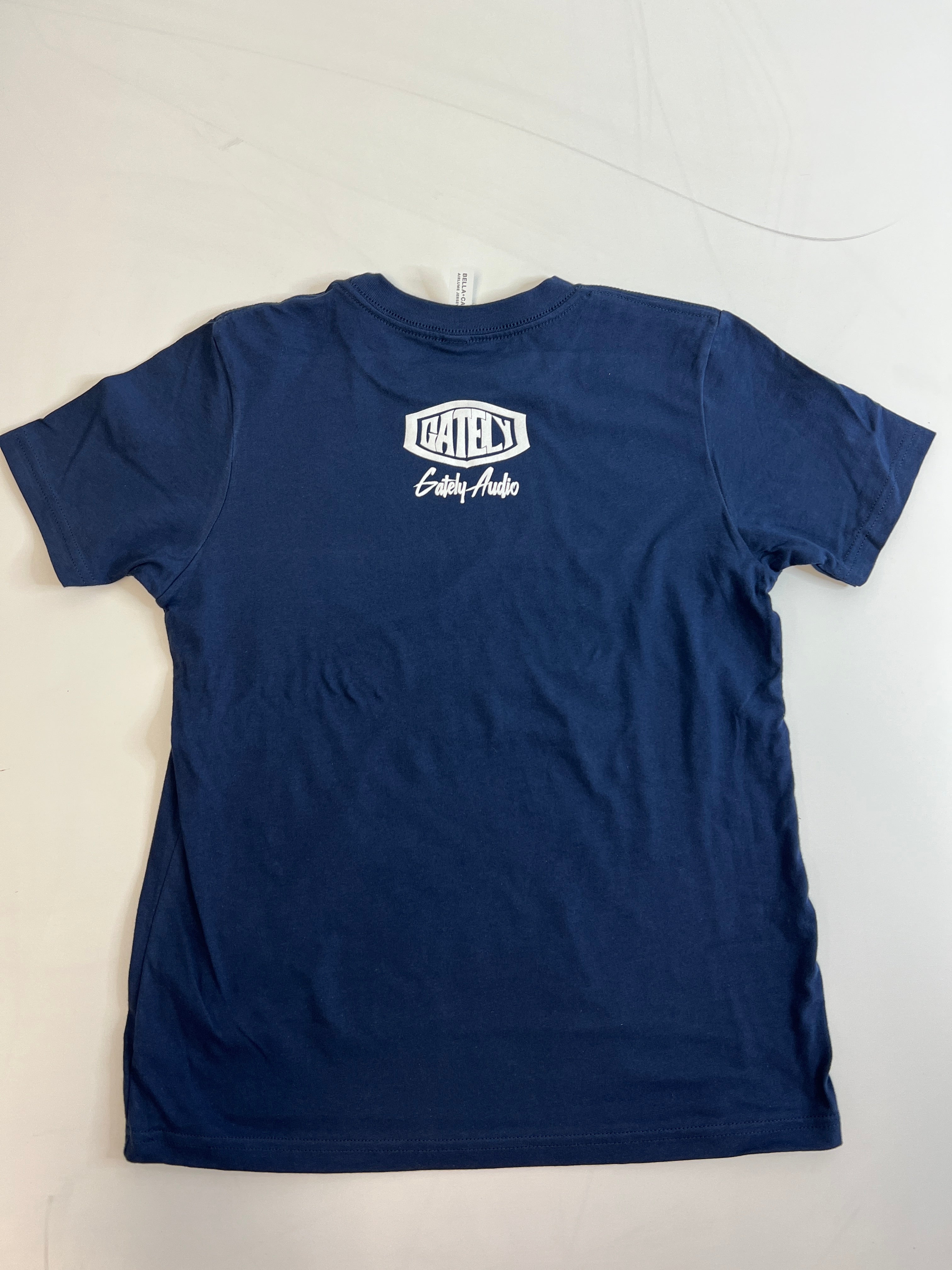 BuildTestTuneDemoRepeat KIDS T-Shirt in Navy Blue