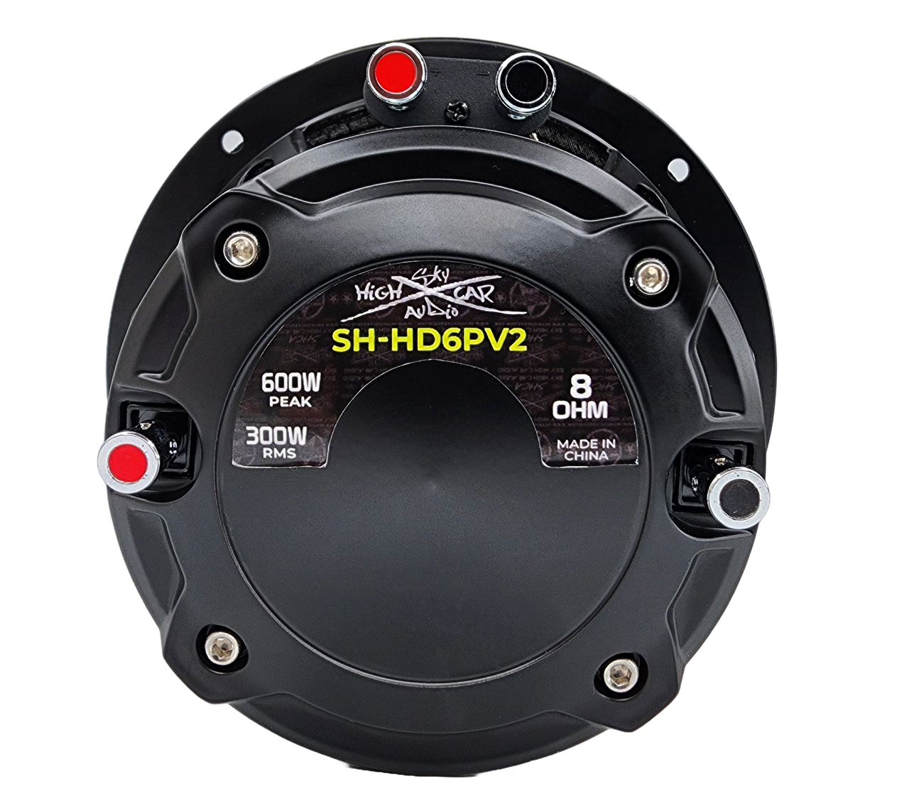 Sky High Car Audio Pro Audio HD6P V2 6.5" Hybrid Loudspeaker W/ 2" Compression Driver Horn (Single)