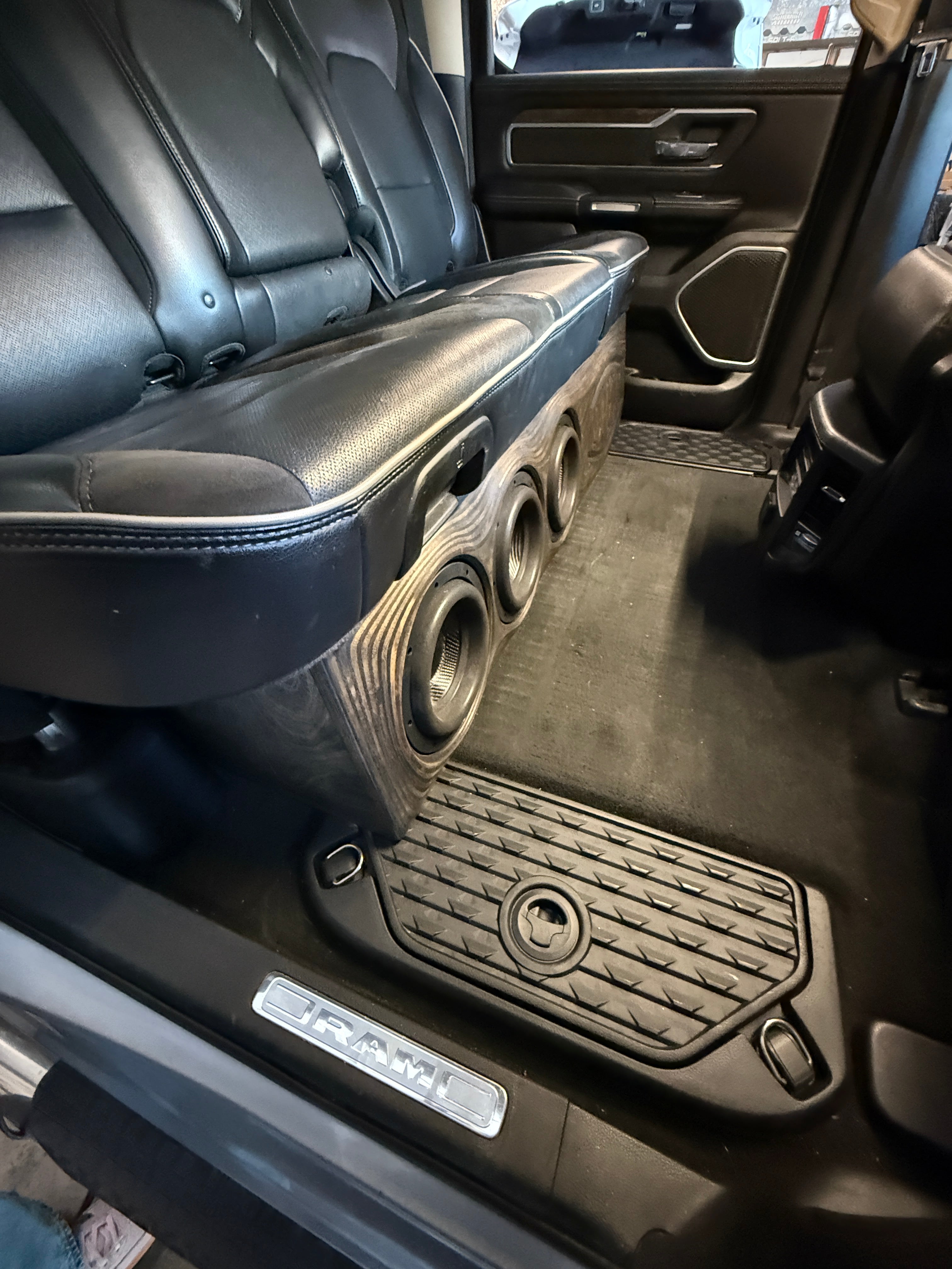 Dodge CrewCab 3 x 8”  (2019+) Seat Lift Included
