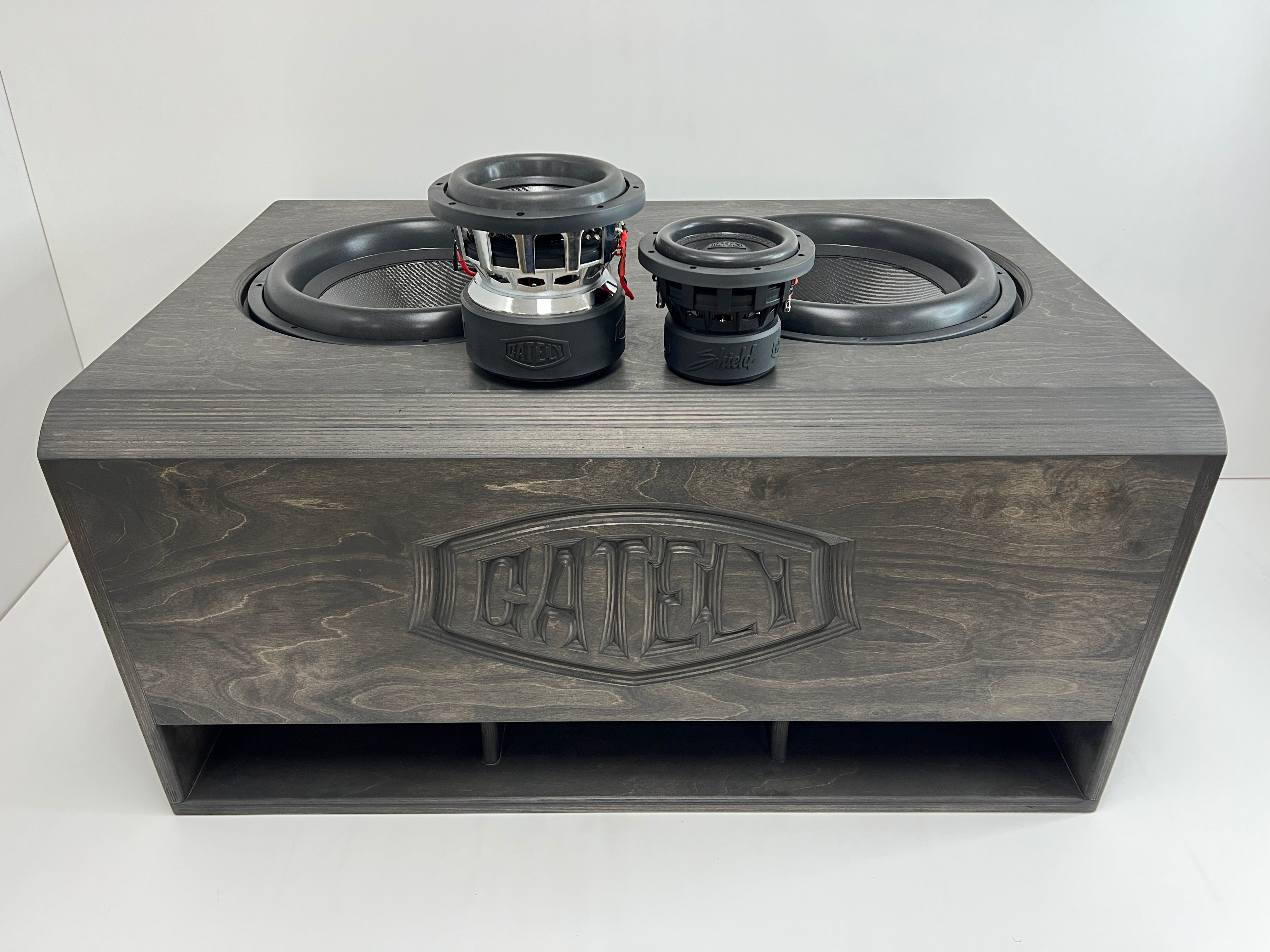 GA 12.5 2 x 18 Front Top Side Woofer Comparison