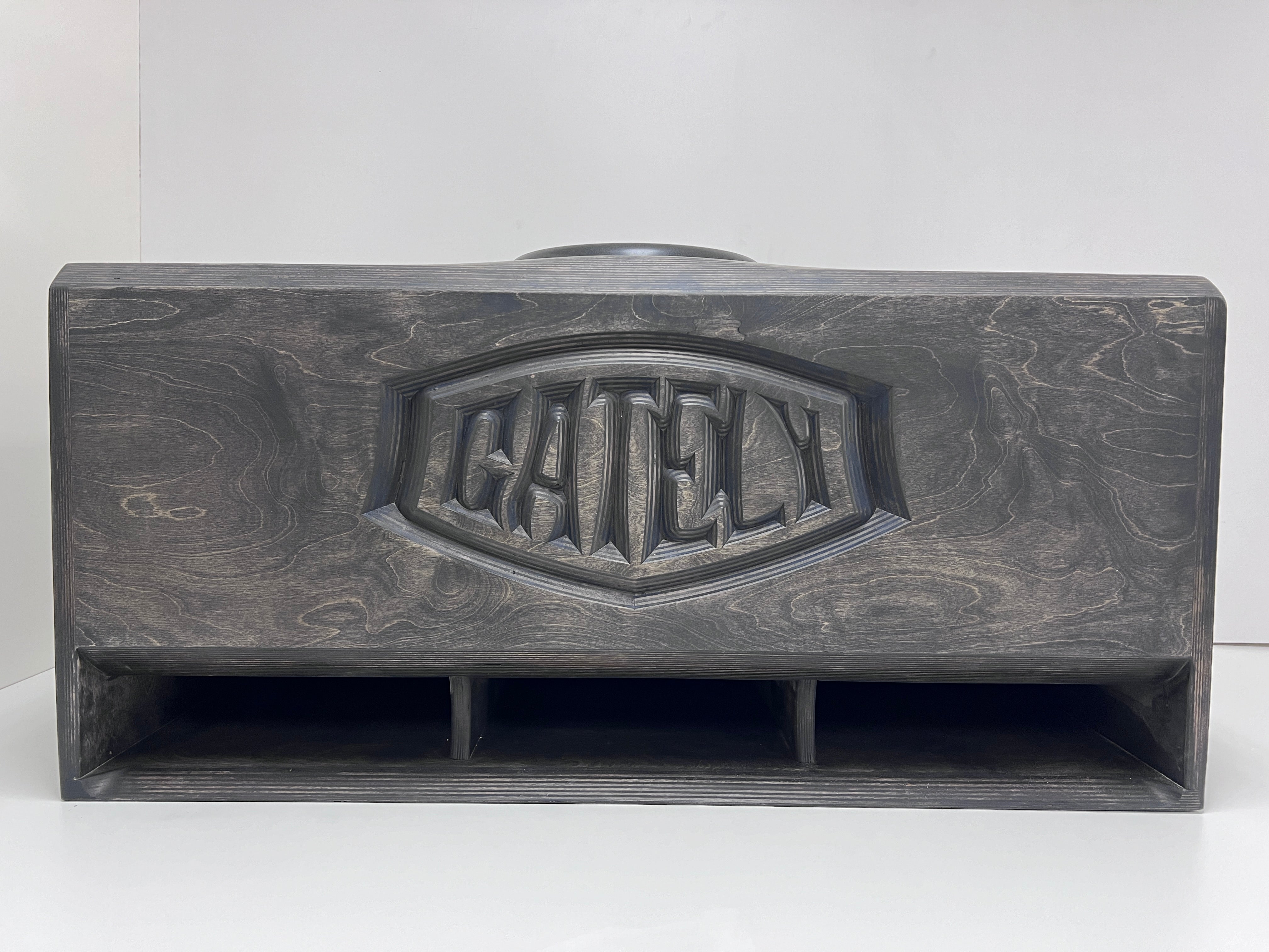 Gately Audio - 3 x 15” subs up port back 12.5cf