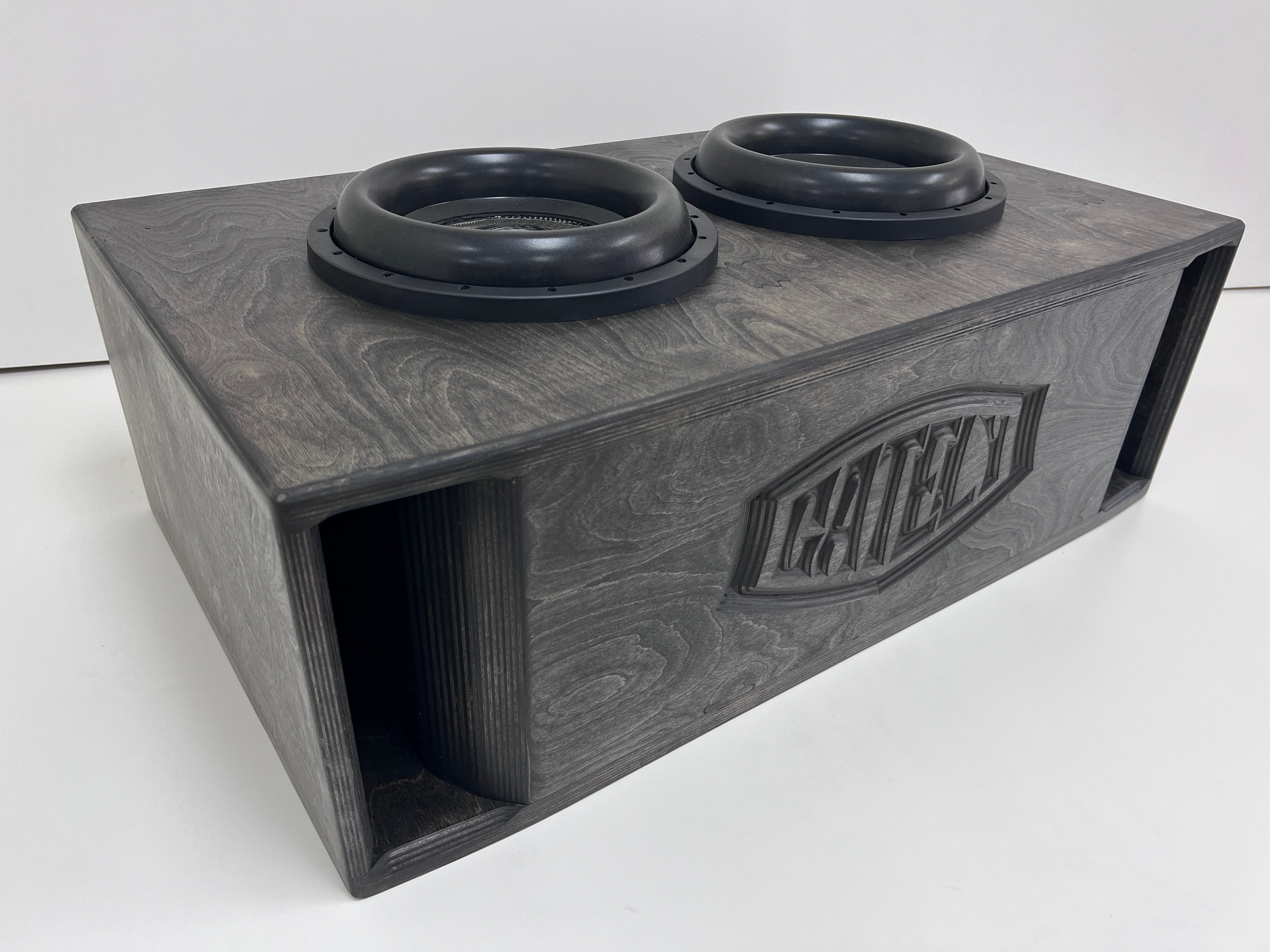 Gately Audio - 2 x 12” subs up port back 3.25cf shorty