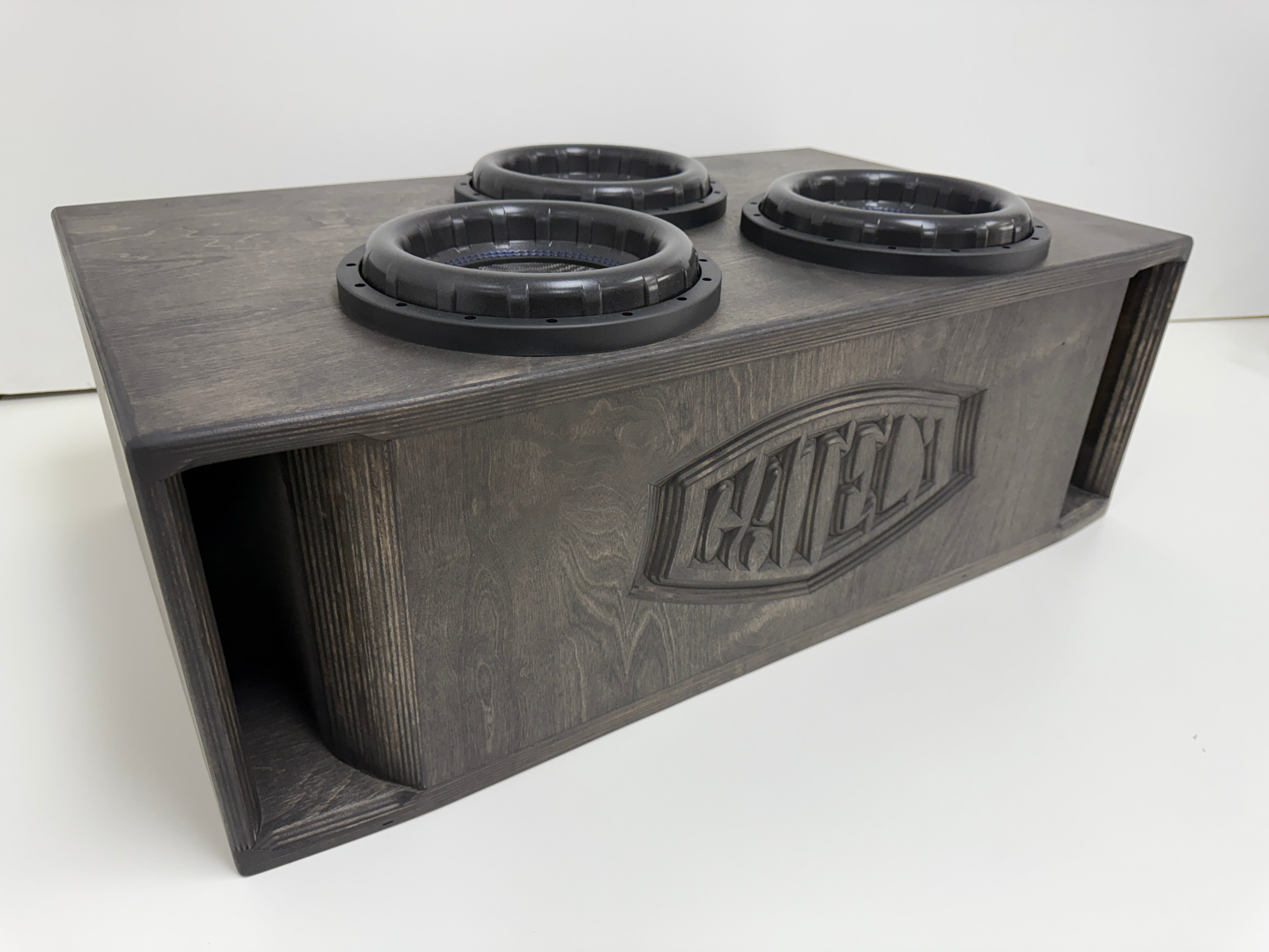 Gately Audio - 3 x 10” sub up port back 3.25cf shorty
