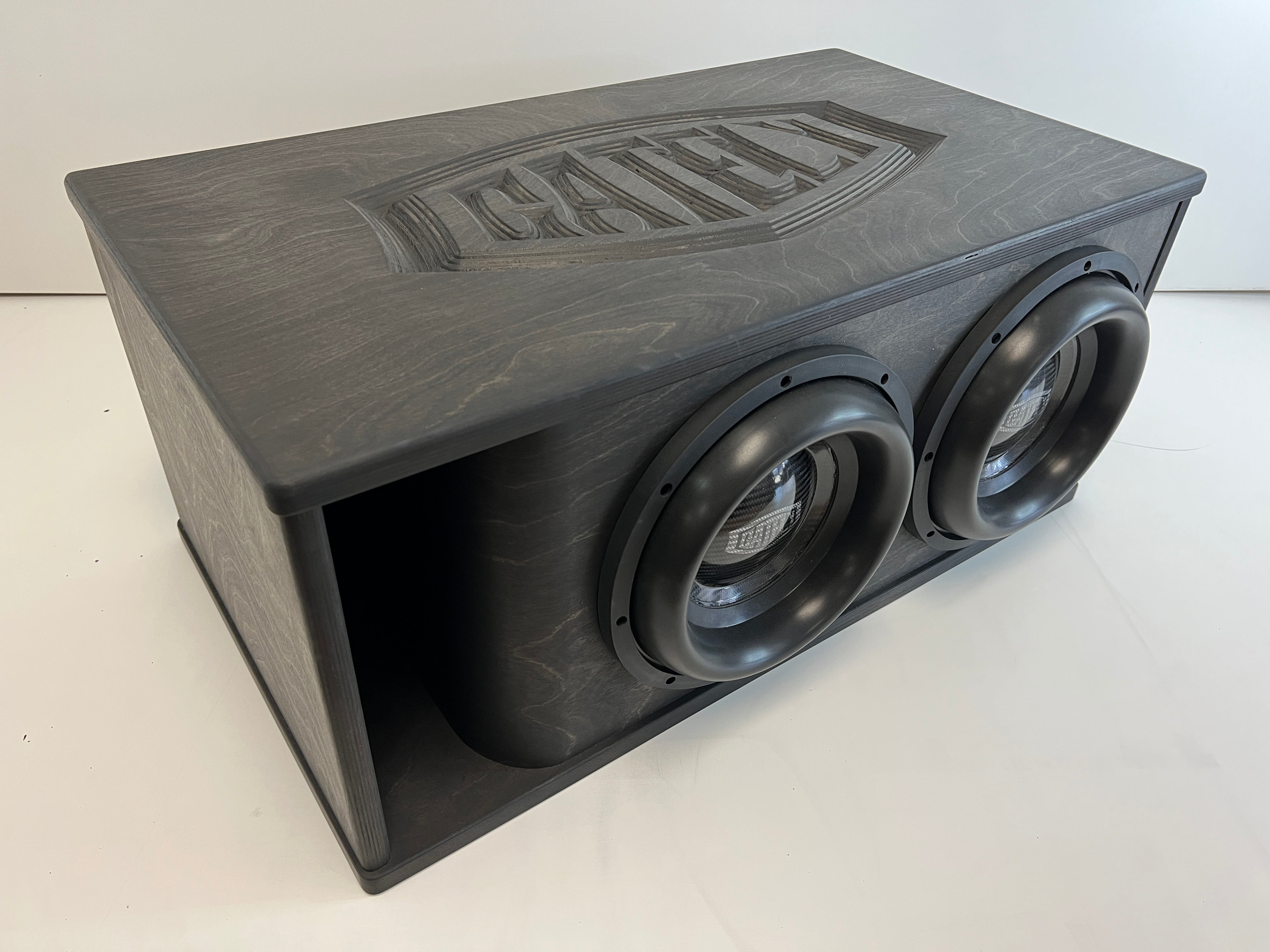 Gately Audio - 2 x 12” subs back port back 3.5cf