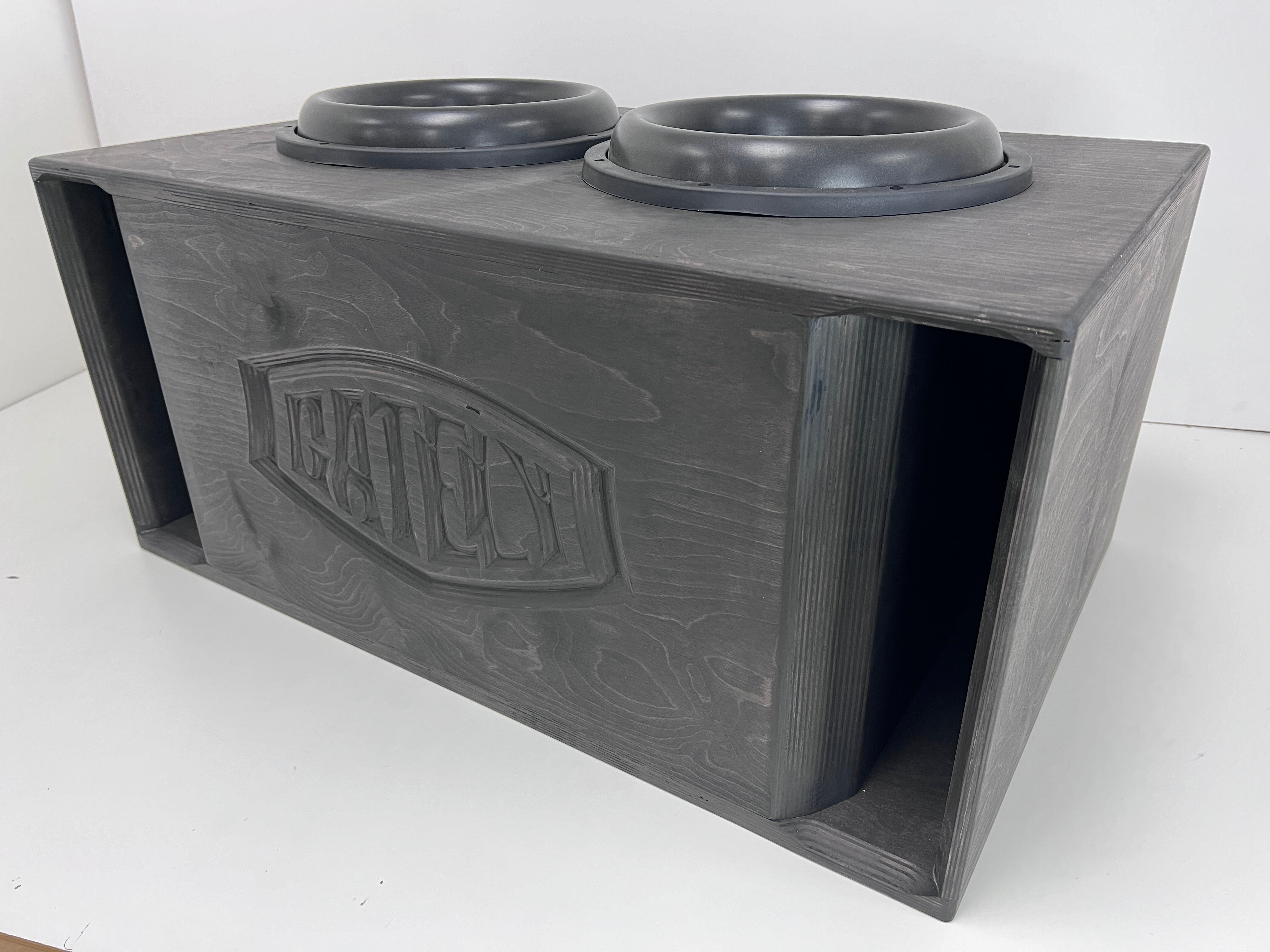 Gabu Gately Audio - 2 x 15” subs up port back 7.0cf
