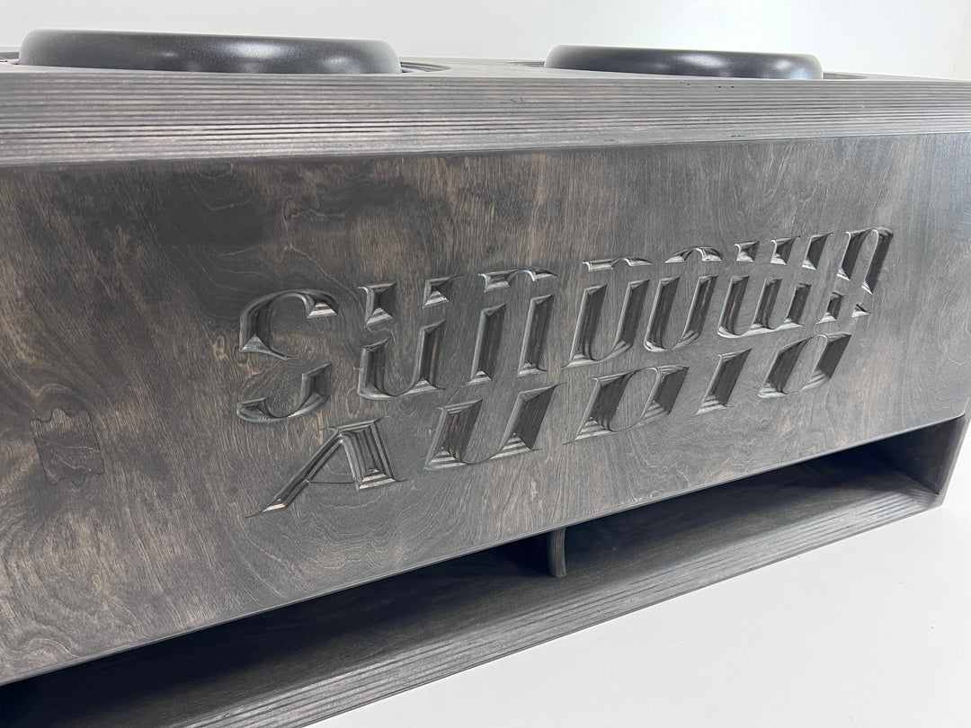 GA 9.0 2 x 15 Front Engraving View