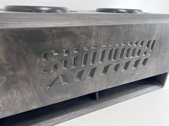 GA 9.0 2 x 15 Front Engraving View