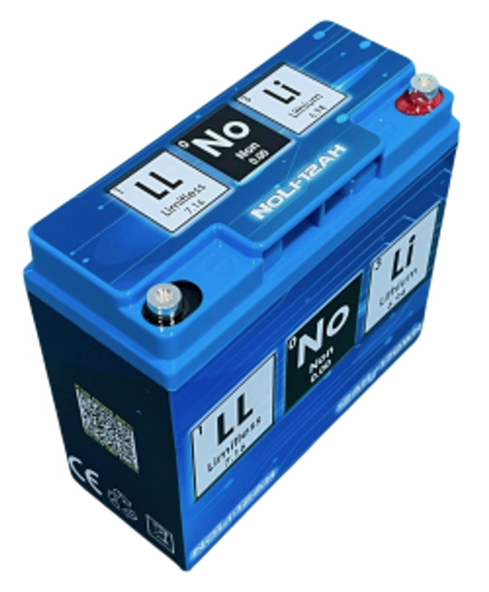 Limitless Lithium 12ah NoLi Left Side