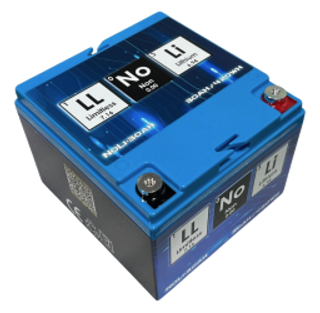 Limitless Lithium 30ah NoLi Left Side