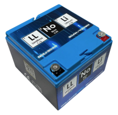 Limitless Lithium 30ah NoLi Left Side