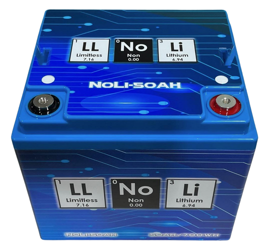 Limitless Lithium 50ah NoLi