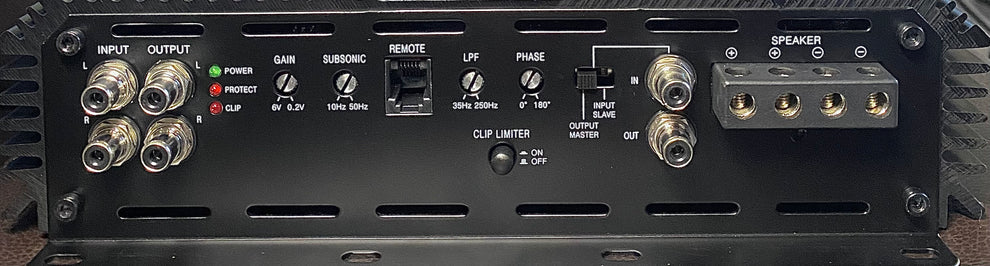 Ruthless Audio 10000.1 Amp signal side