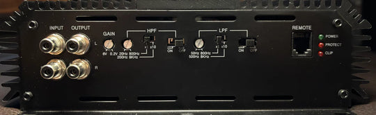 Ruthless Audio 5000.2 Amp Signal Side