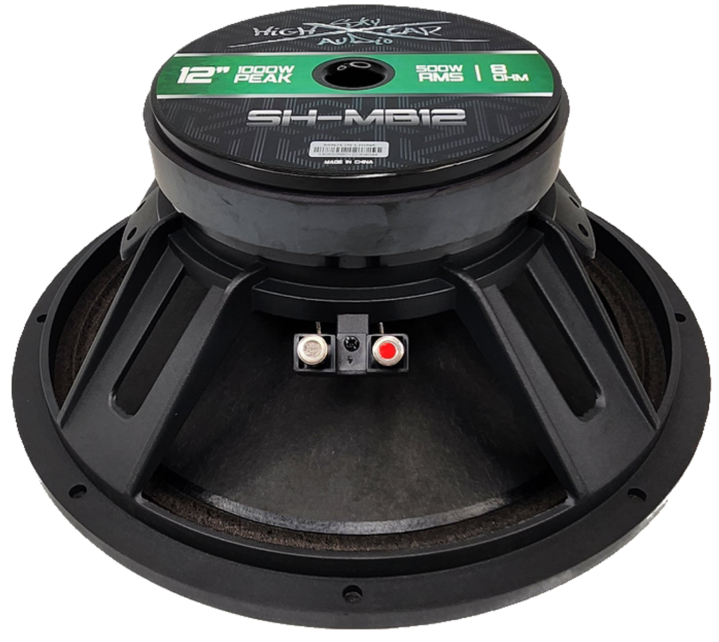 SHCA Pro Audio MB12 12" Midbass Loudspeaker 1000 Watts 8 ohm (Single)