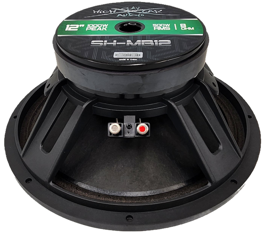 SHCA Pro Audio MB12 12" Midbass Loudspeaker 1000 Watts 8 ohm (Single)