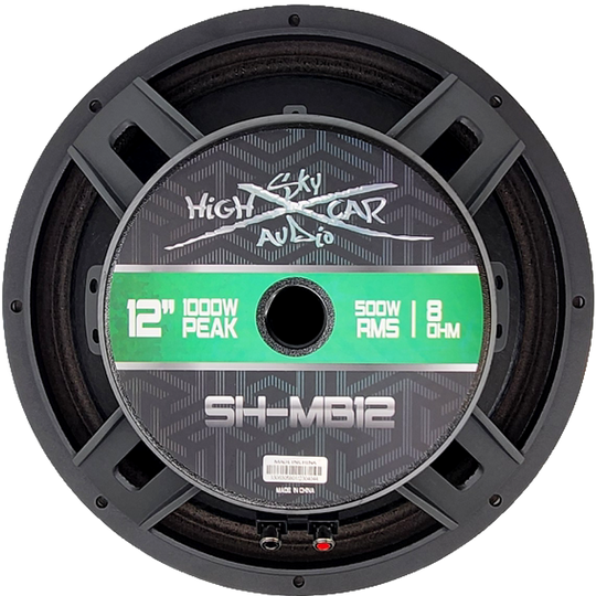 SHCA Pro Audio MB12 12" Midbass Loudspeaker 1000 Watts 8 ohm (Single)