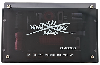 Sky High Car Audio SH-65C3SQ 3-Way Neodymium Component Set