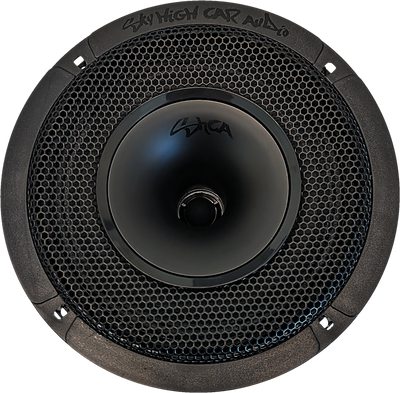 Sky High Car Audio SH-CX64SLIM 6.5" Slim Coaxial Speaker With Compression Driver Horn