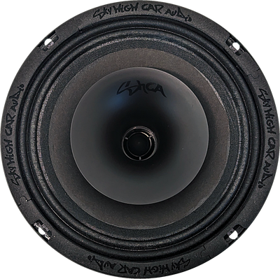 Sky High Car Audio SH-CX64SLIM 6.5" Slim Coaxial Speaker With Compression Driver Horn
