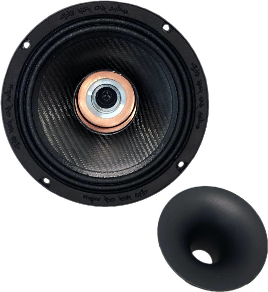 SHCA Pro Audio HD8P 8" Hybrid Loudspeaker W/ 3" Compression Driver Horn (Single)