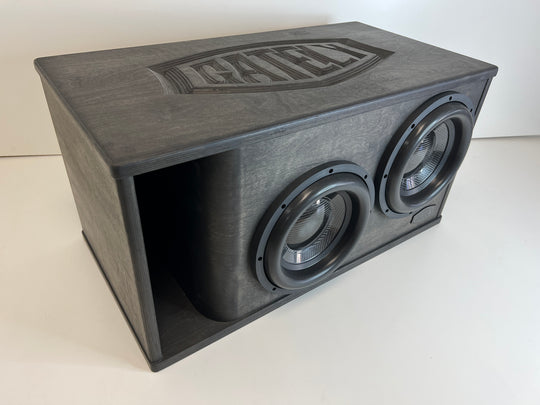 4.0cf - 2 x 12” Subs Back Port Back