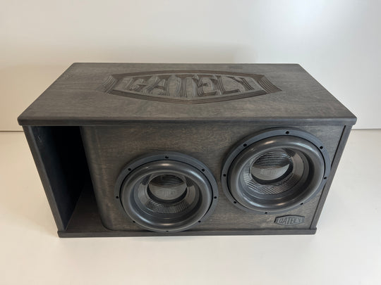 4.0cf - 2 x 12” Subs Back Port Back