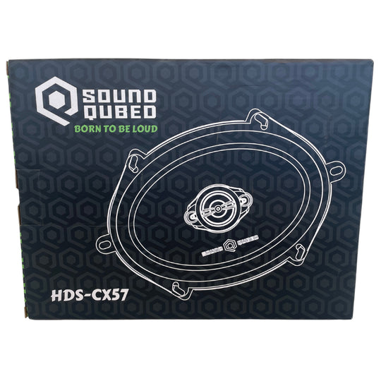 Soundqubed HDS Series 5x7" Coaxial 2-way Speakers (Pair)