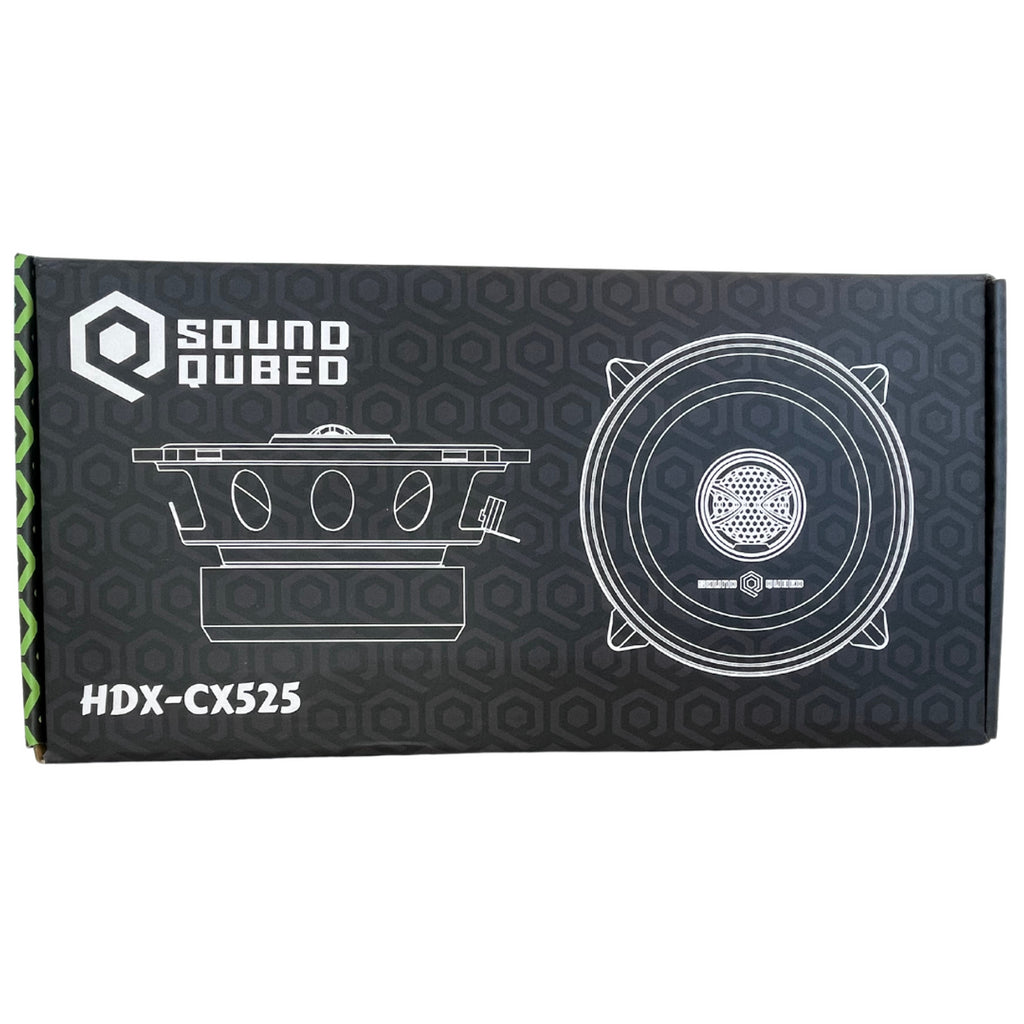 Soundqubed HDX Series 5.25" Coaxial 2-way Speakers (Pair)