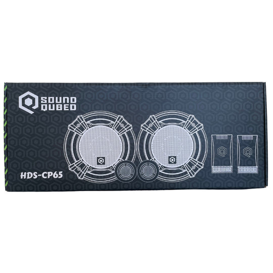 Soundqubed HDS Series 6.5" Components 2-way Speakers (Pair)