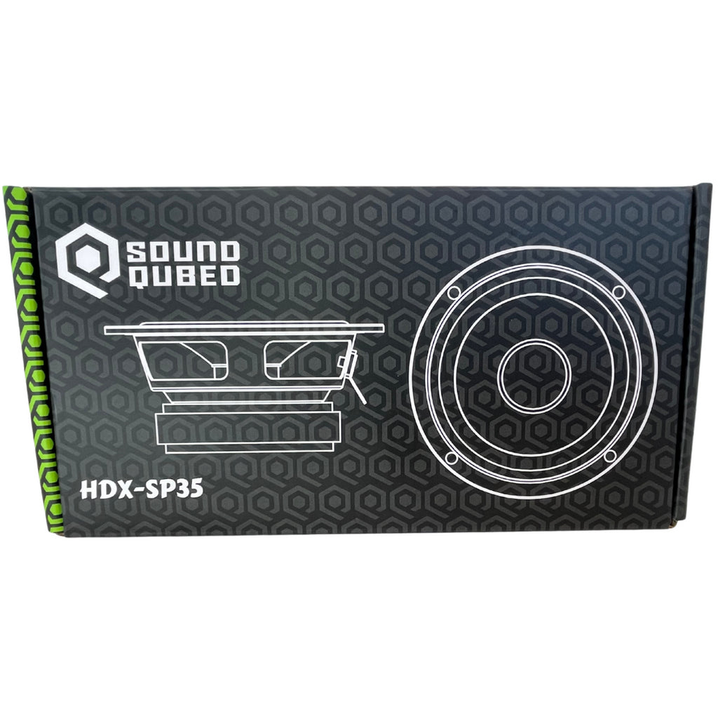 Soundqubed HDX Series 3.5" Midrange Speakers (Pair)