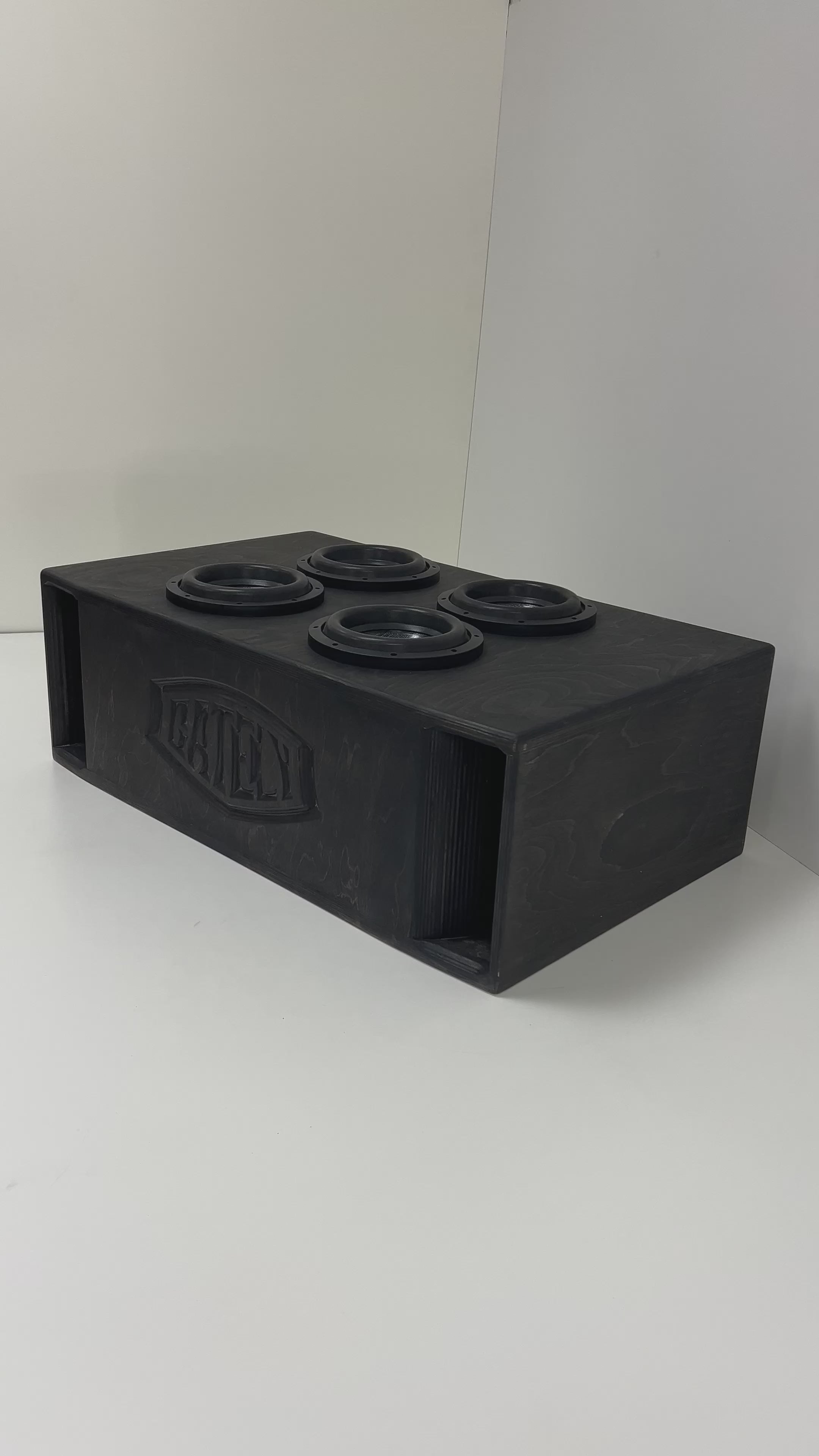 Gately Audio - 4 x 8” subs up port back 3.25cf shorty