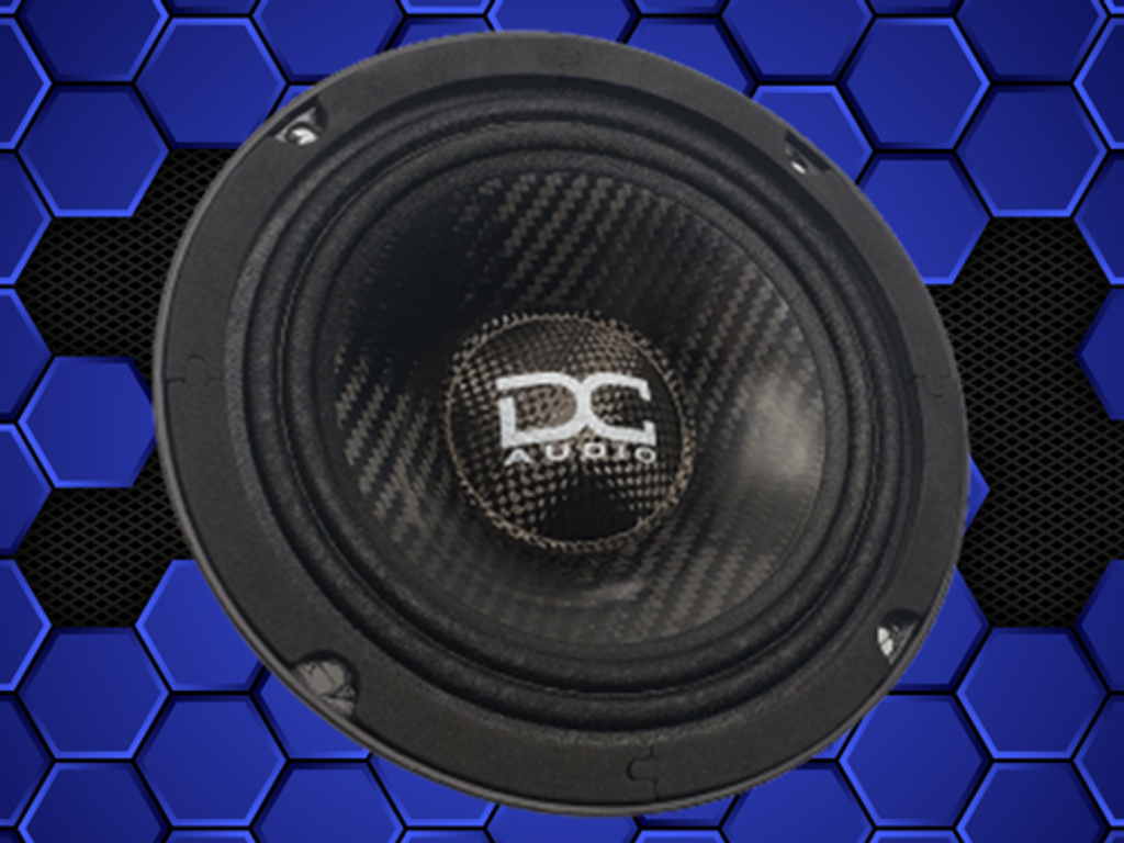 DC Audio - Carbon Neo Pro Audio 6.5" Full Range Speaker (Single) - 4 Ohm / 8 Ohm