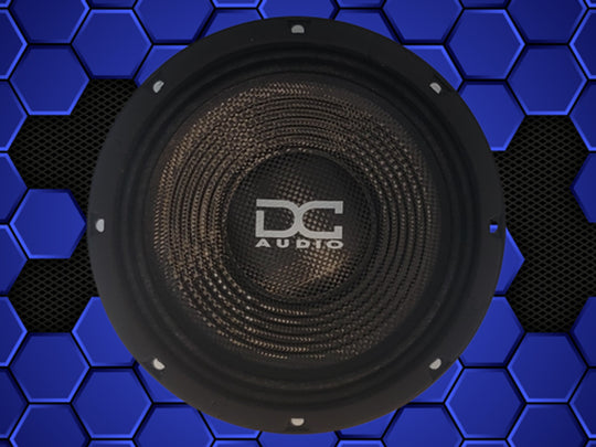 DC Audio - Carbon Neo Pro Audio 8" Full Range Speaker (Single) - 4 Ohm / 8 Ohm