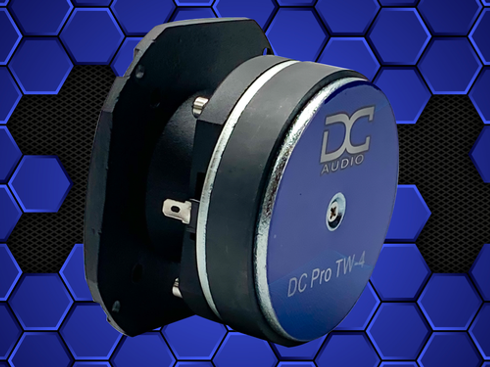 DC Audio Pro Audio 4" Tweeter 50 Watts 4 Ohm or 8 Ohm