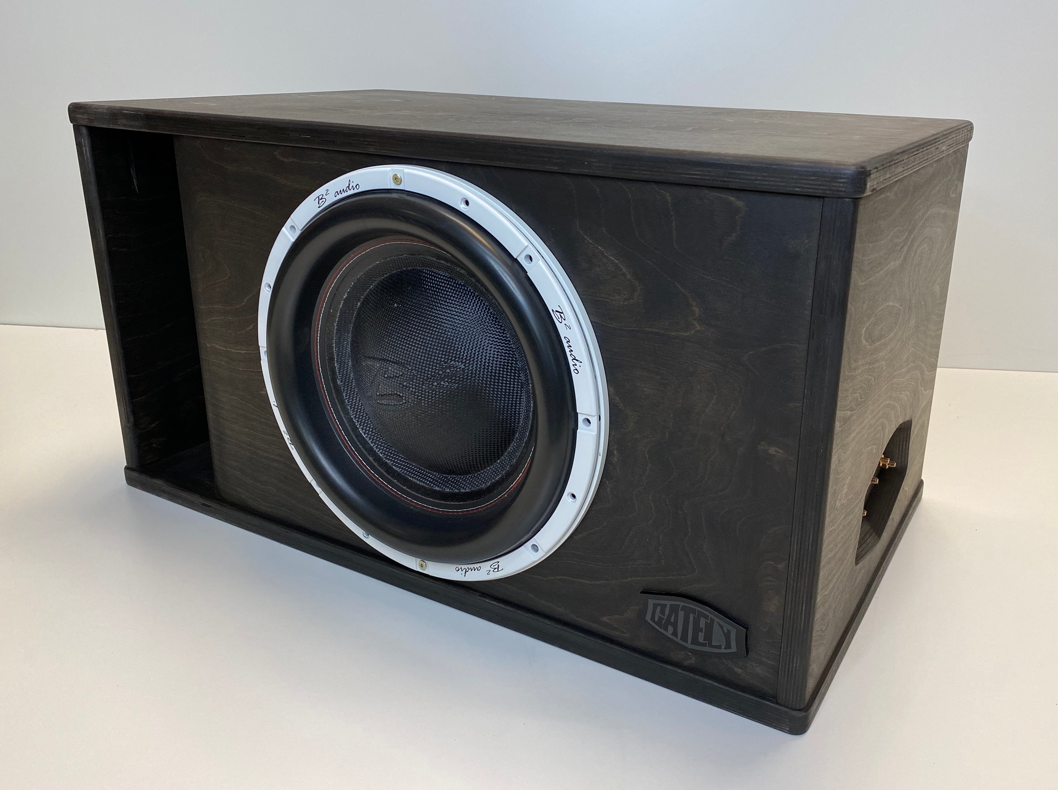 Gately Audio - 1 x 15” sub back port back 4.0cf