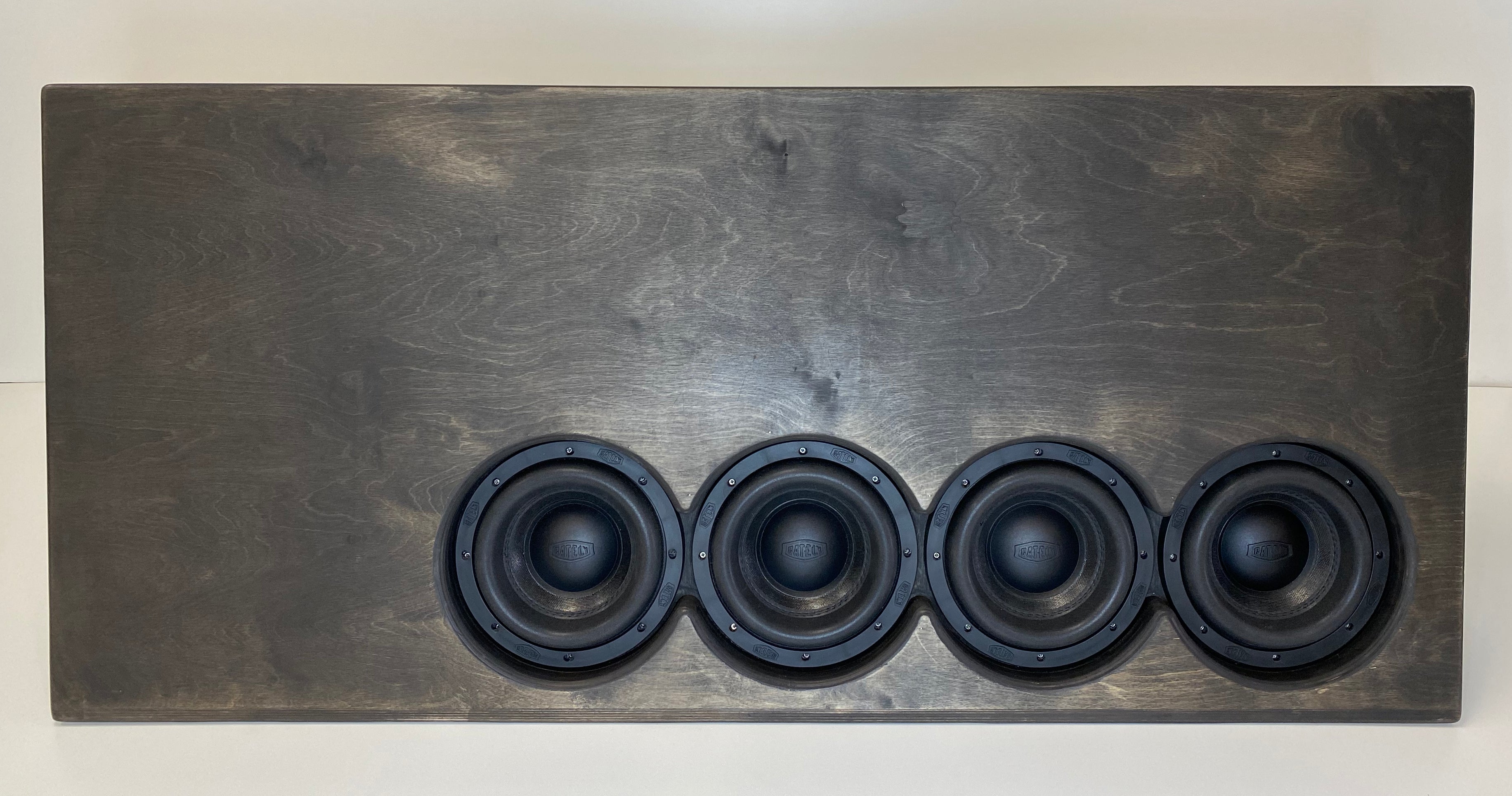 undergroundサニトラ GB122 フロントキックパネル ブラック Gately Audio - 4 x 8” Toyota CrewMax 2014-2021