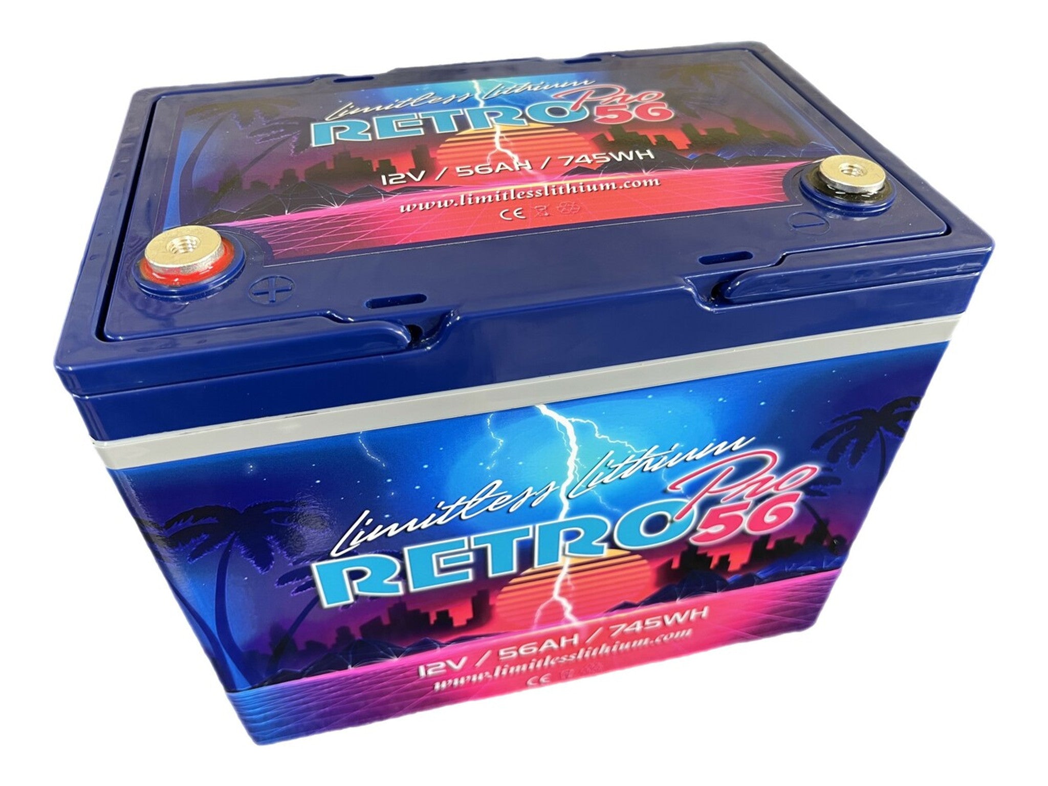 Limitless Lithium 56ah Retro