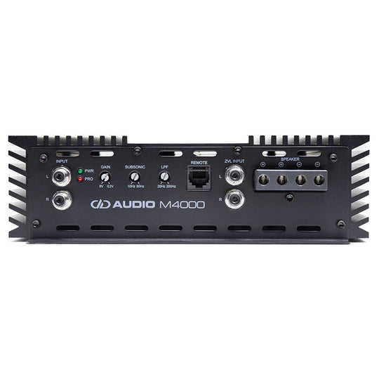 DD Audio M4000 M Series 1 Channel Amplifier