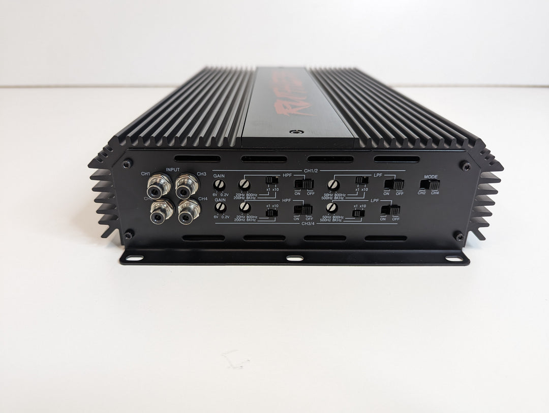 Ruthless Audio 1500.4 Amp Signal side