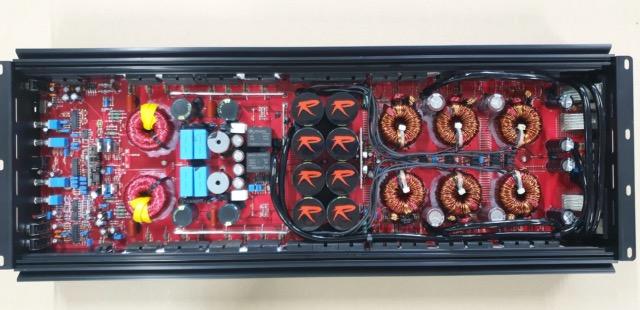 Ruthless Audio 4500.1 Amp Guts