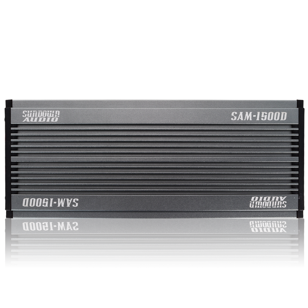 Sundown Audio - Power Sports SAM-1500D 1500w 1 Channel Class D Micro Amplifier