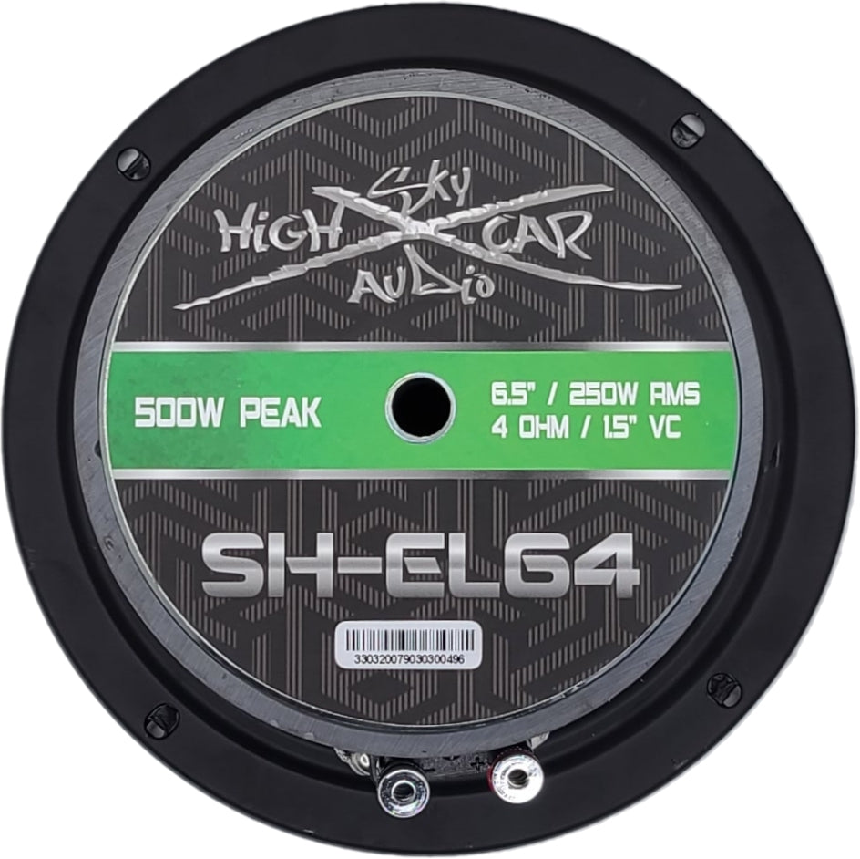 SHCA SH-EL64 6.5" Midrange Loudspeaker 4 ohm (Single Speaker)