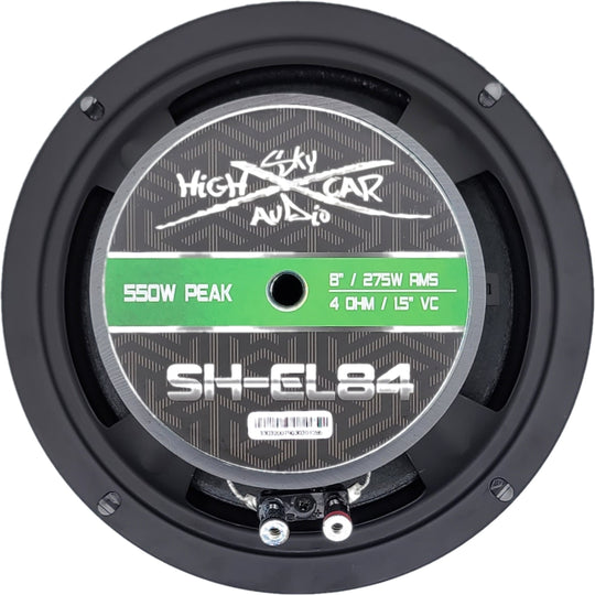 SHCA SH-EL84 8" Midrange Loudspeaker 4 ohm (Single Speaker)