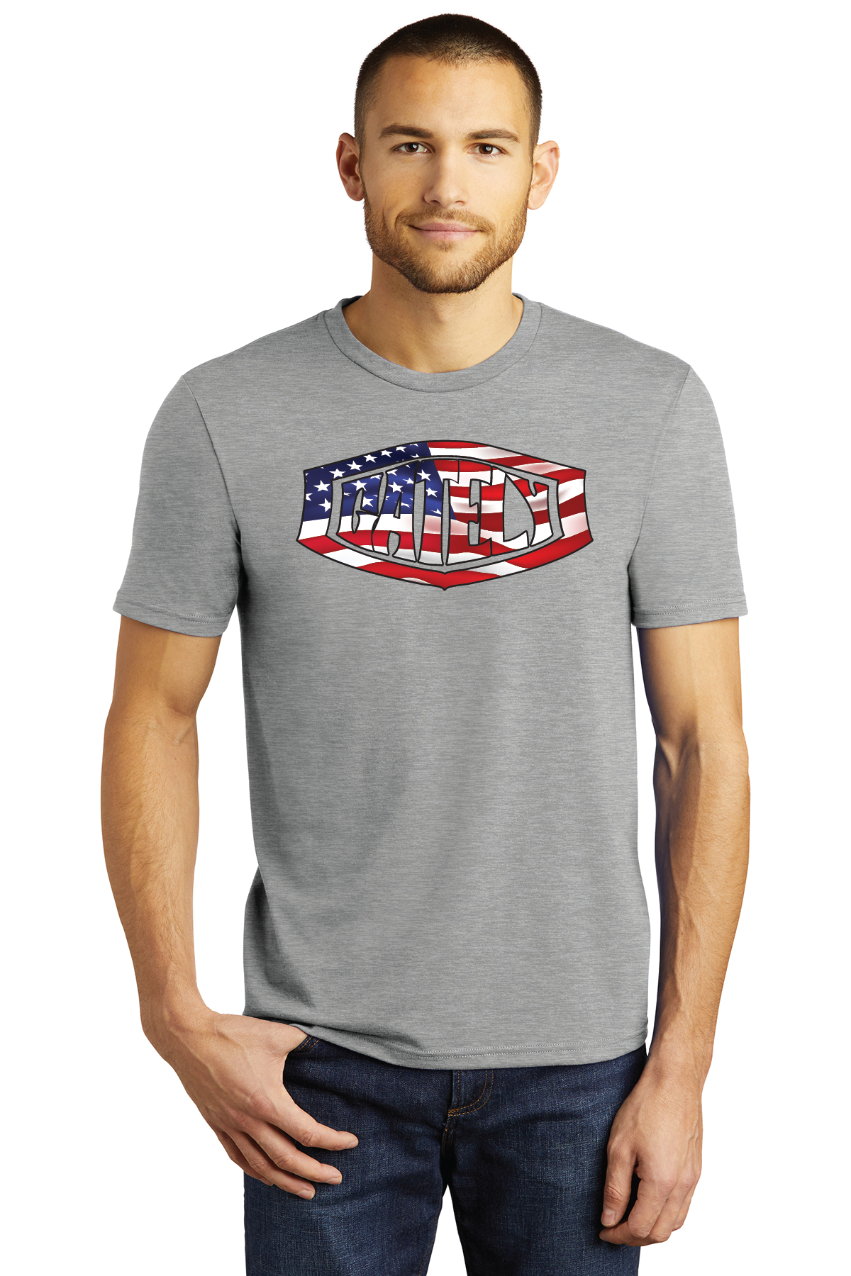 Gately Patriotic Shield T-Shirt
