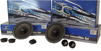 DC Audio 6.5" Convertible Speakers